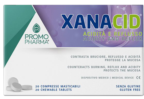 XANACID 20 COMPRESSE MASTICABILI - farmacia187.it