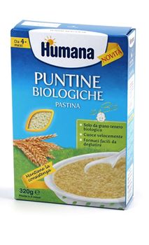 HUMANA PUNTINE BIOLOGICHE PASTINA 320 G - farmacia187.it