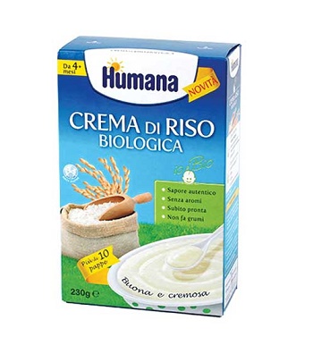 HUMANA CREMA DI RISO BIOLOGICO 230 G - farmacia187.it
