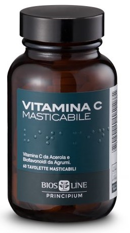 PRINCIPIUM VITAMINA C NATURALE 60 COMPRESSE MASTICABILI 72 G - farmacia187.it