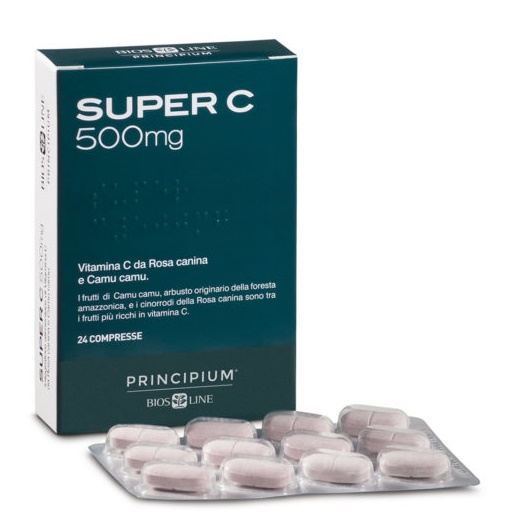 PRINCIPIUM SUPER C 500 24 COMPRESSE 24,2 G - farmacia187.it