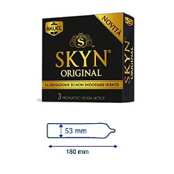 PROFILATTICO ANSELL AKUEL SKIN ORIGINAL 3 PEZZI - farmacia187.it