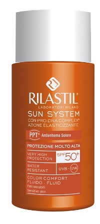 RILASTIL SUN SYSTEM PHOTO PROTECTION THERAPY SPF50+ COMFORT COLOR 50 ML - farmacia187.it