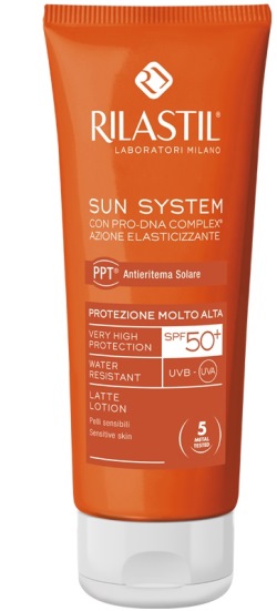 RILASTIL SUN SYSTEM PHOTO PROTECTION THERAPY SPF50+ LATTE 100 ML - farmacia187.it