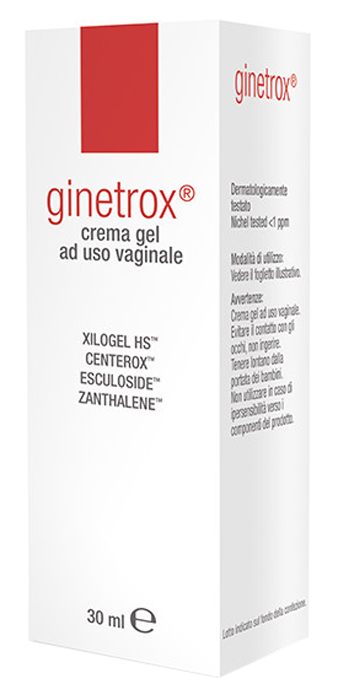 GINETROX CREMA VAGINALE 30 ML - farmacia187.it