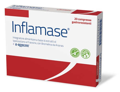 INFLAMASE 20 COMPRESSE GASTRORESISTENTI - farmacia187.it