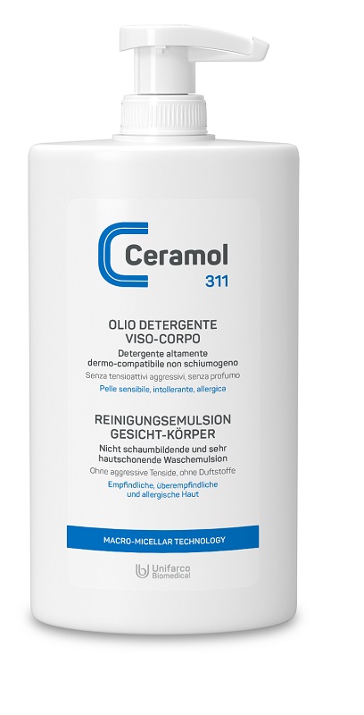 CERAMOL 311 OLIO DETERGENTE VISO/CORPO 400 ML - farmacia187.it