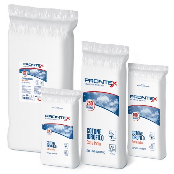 COTONE IDROFILO EXTRA INDIA PRONTEX 500 G - farmacia187.it