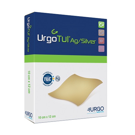 MEDICAZIONE STERILE URGOTUL AG/SILVER 10X12 CM 5 PEZZI - farmacia187.it
