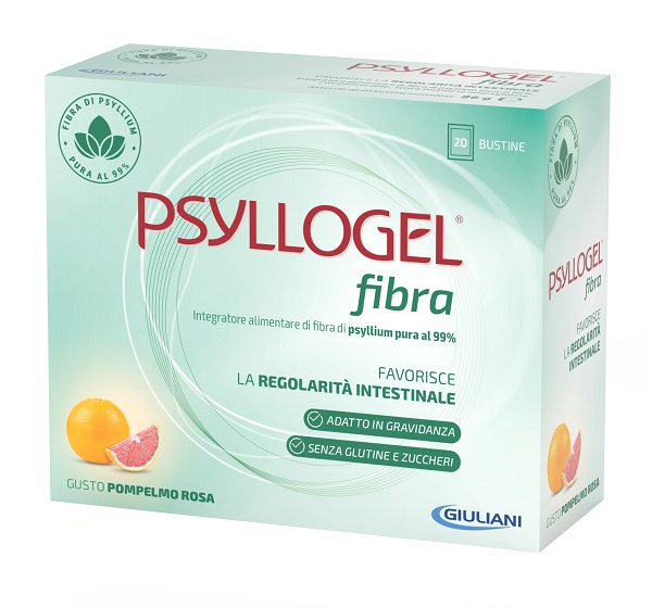 PSYLLOGEL FIBRA POMPELMO ROSA 20 BUSTINE - farmacia187.it