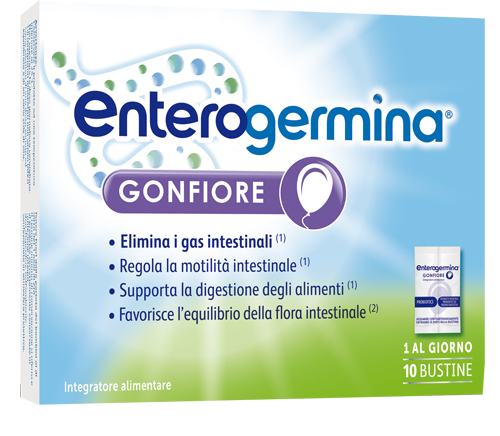 ENTEROGERMINA GONFIORE 10 BUSTINE BIPARTITE - farmacia187.it