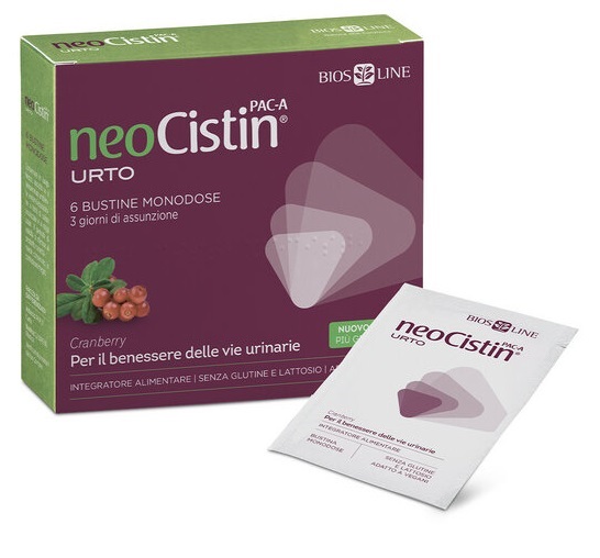 NEOCISTIN PAC A URTO 6 BUSTINE MONODOSE - farmacia187.it