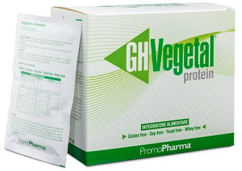 GH VEGETAL PROTEIN CACAO 20 BUSTINE - farmacia187.it