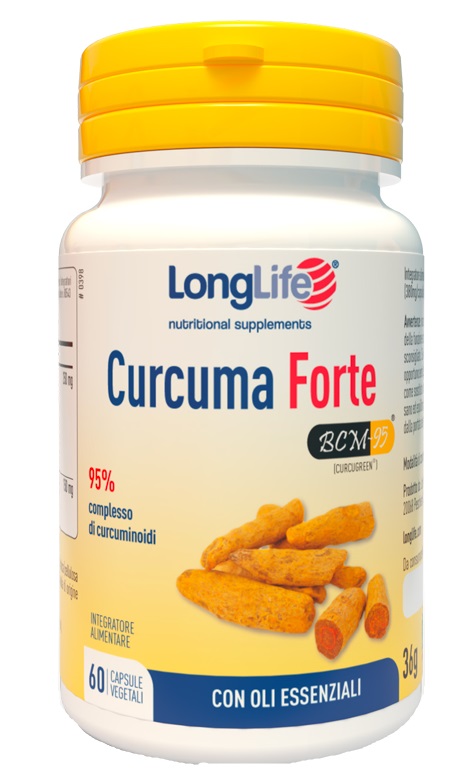 LONGLIFE CURCUMA FORTE 60 CAPSULE VEGETALI - farmacia187.it