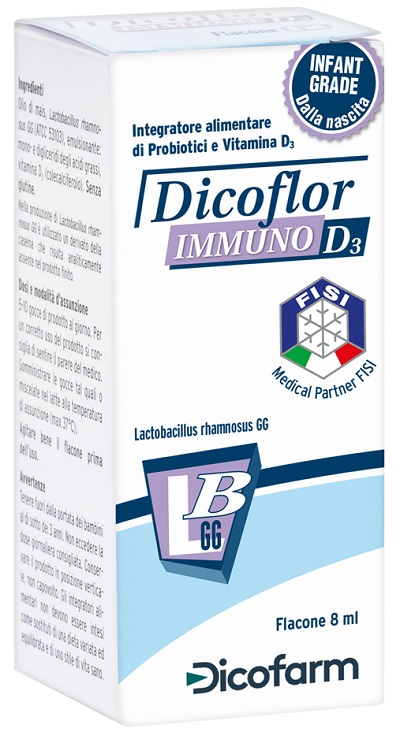 DICOFLOR IMMUNO D3 8 ML FLACONE - farmacia187.it