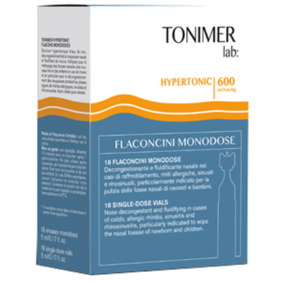 TONIMER LAB HYPERTONIC 18 FLACONCINI MONODOSE - farmacia187.it