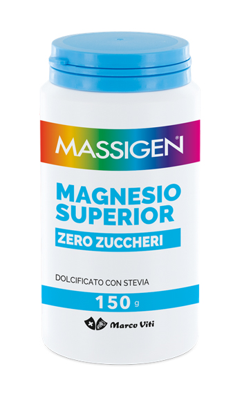 MASSIGEN MAGNESIO SUPERIOR ZERO ZUCCHERI 150 G - farmacia187.it