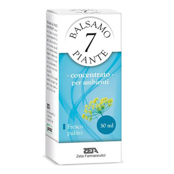ESSENZA BALSAMICA 7 PIANTE FRESCO PULITO SOLUZIONE CONCENTRATA PER AMBIENTI 30 ML - farmacia187.it