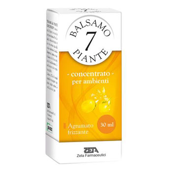 ESSENZA BALSAMICA 7 PIANTE AGRUMATO FRIZZANTE SOLUZIONE CONCENTRATA PER AMBIENTI 30 ML - farmacia187.it