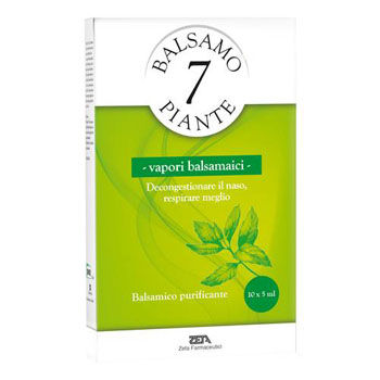 ESSENZA BALSAMICA 7 PIANTE PER VAPORIZZATORI IN FIALETTA 10 X 5 ML - farmacia187.it