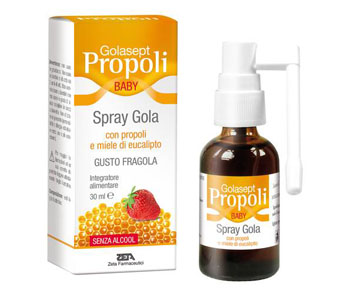 GOLASEPT PROPOLI BABY SPRAY GOLA 30 ML - farmacia187.it