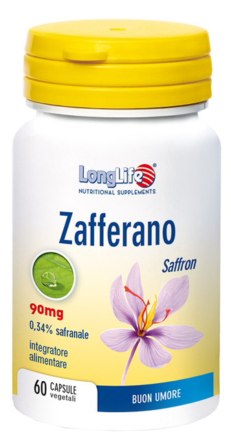 LONGLIFE ZAFFERANO 60 CAPSULE VEGETALI - farmacia187.it