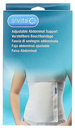 ALVITA FASCIA ADDOMINALE MISURA 3 CIRCONFERENZA 110-130 CM - farmacia187.it