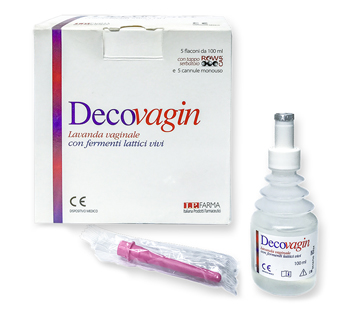 DECOVAGIN 5 FLACONI DA 100 ML + 5 CANNULE MONOUSO - farmacia187.it