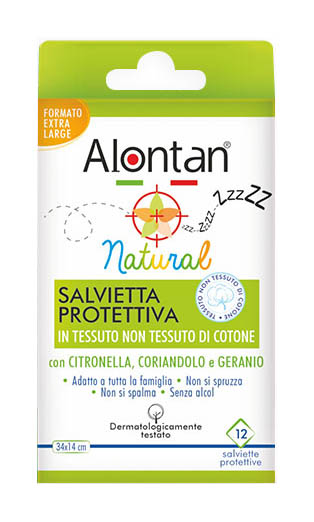 ALONTAN NATURAL SALVIETTA MONOUSO 12 PEZZI - farmacia187.it