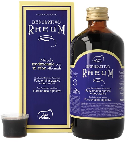 DEPURATIVO RHEUM MISCELA ERBE OFFICINALI 250 ML - farmacia187.it