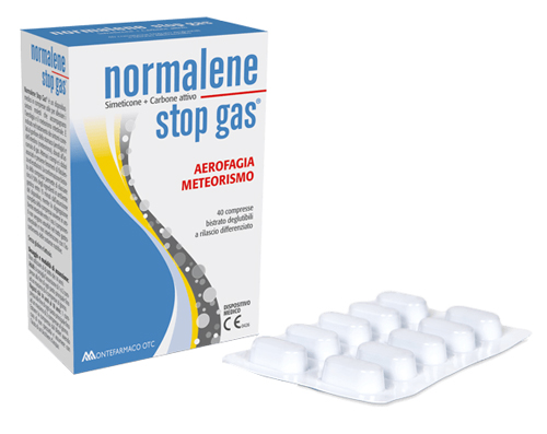 NORMALENE STOP GAS 40 COMPRESSE - farmacia187.it