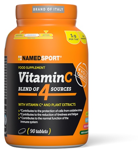 VITAMIN C 4 NATURAL BLEND 90 COMPRESSE - farmacia187.it