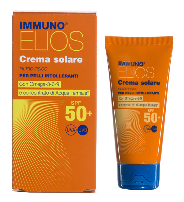 IMMUNO ELIOS  CREMA SOLARE SPF 50+ PELLI INTOLLERANTI - farmacia187.it