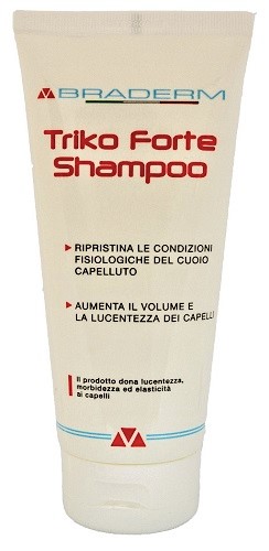 TRIKO FORTE SHAMPOO 200 ML BRADERM - farmacia187.it