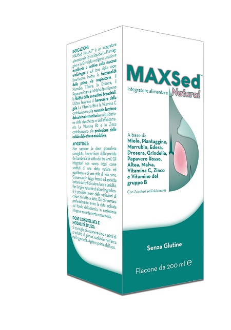 MAXSED NATURAL 200 ML - farmacia187.it