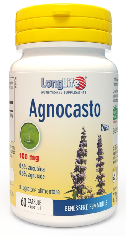 LONGLIFE AGNOCASTO 60 CAPSULE VEGETALI - farmacia187.it