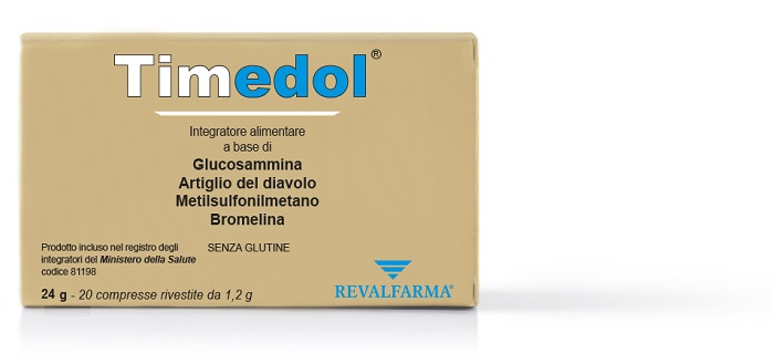 TIMEDOL 20 COMPRESSE RIVESTITE - farmacia187.it