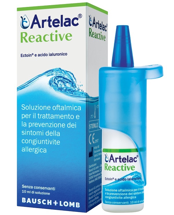 ARTELAC REACTIVE SOLUZIONE OFTALMICA MULTIDOSE FLACONE 10 ML - farmacia187.it