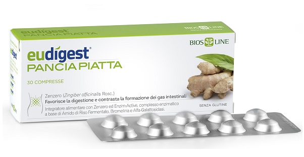 BIOSLINE EUDIGEST PANCIA PIATTA 30 COMPRESSE - farmacia187.it