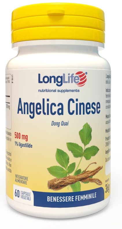 LONGLIFE ANGELICA CINESE 60 CAPSULE VEGETALI - farmacia187.it