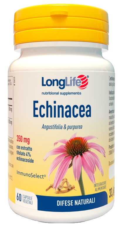 LONGLIFE ECHINACEA 60 CAPSULE VEGETALI - farmacia187.it