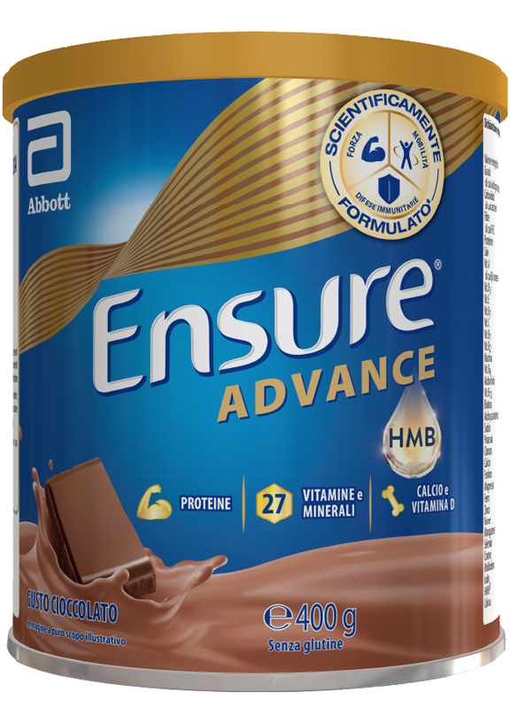 ENSURE ADVANCE CIOCCOLATO 400 G - farmacia187.it