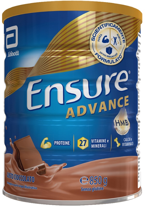 ENSURE ADVANCE CIOCCOLATO 850 G - farmacia187.it