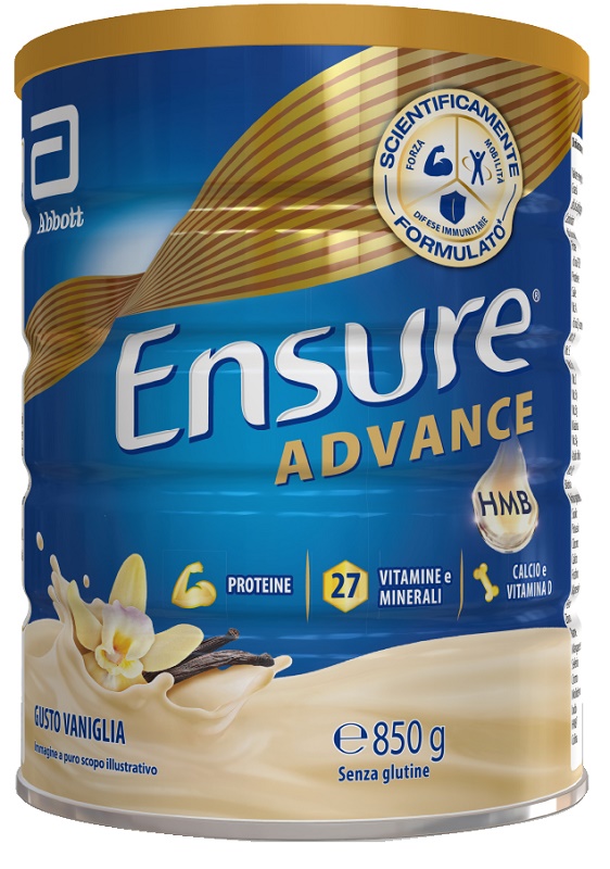 ENSURE ADVANCE VANIGLIA 850 G - farmacia187.it