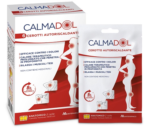 CALMADOL CEROTTO RISCALDANTE PACK 6 PEZZI - farmacia187.it