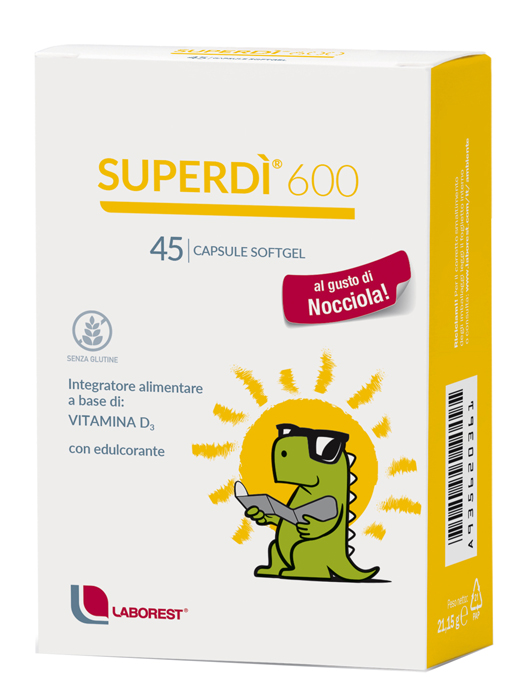 SUPERDI' 600 45 CAPSULE - farmacia187.it