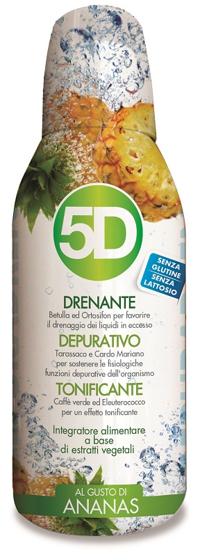 5D SLEEVERATO ANANAS 500 ML - farmacia187.it