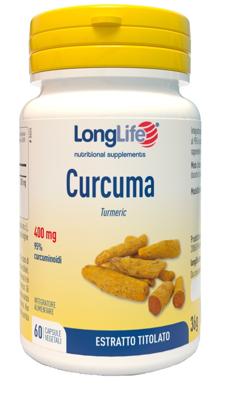 LONGLIFE CURCUMA 60 CAPSULE VEGETALI - farmacia187.it