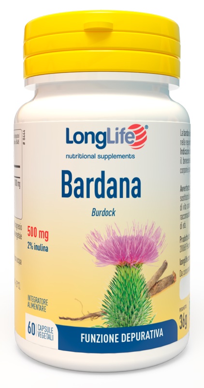 LONGLIFE BARDANA 60 CAPSULE VEGETALI - farmacia187.it