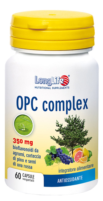 LONGLIFE OPC COMPLEX 60 CAPSULE VEGETALI - farmacia187.it